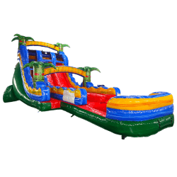 Reggae Rush 18ft Dual Lane Water Slide