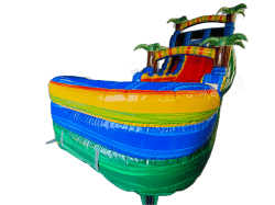 Reggae Rush 18ft Dual Lane Water Slide