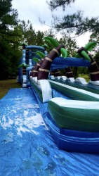 IMG 0344 1751833689 22 foot Tropical Marble Waterslide with Slip “n” Slide